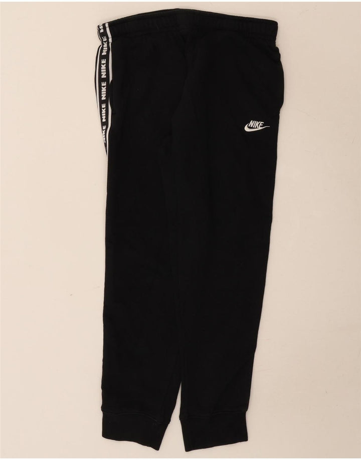 Nike Pantalones De Chándal Con Gráficos Joggers De Algodón Negro Mediano