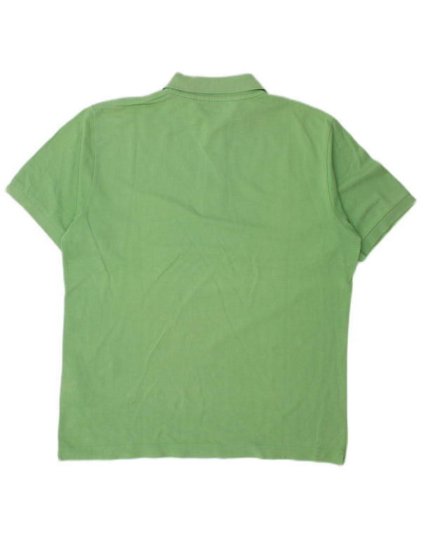 Polo Kappa Hombre Algodón Verde Medio