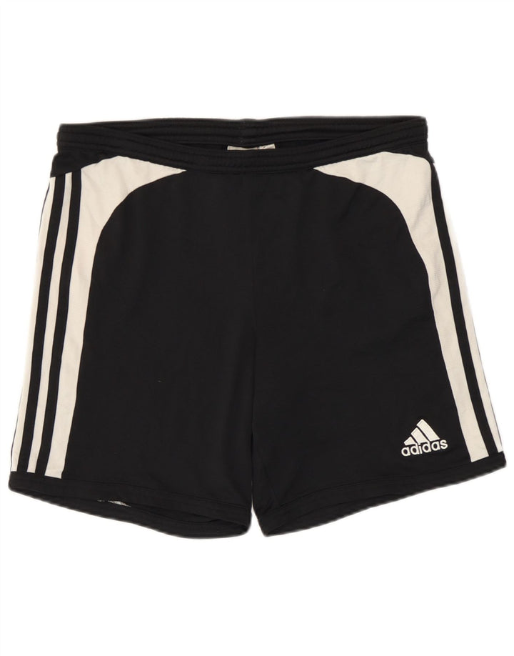 Adidas - Pantalones cortos deportivos para hombre, color negro medio, poliéster