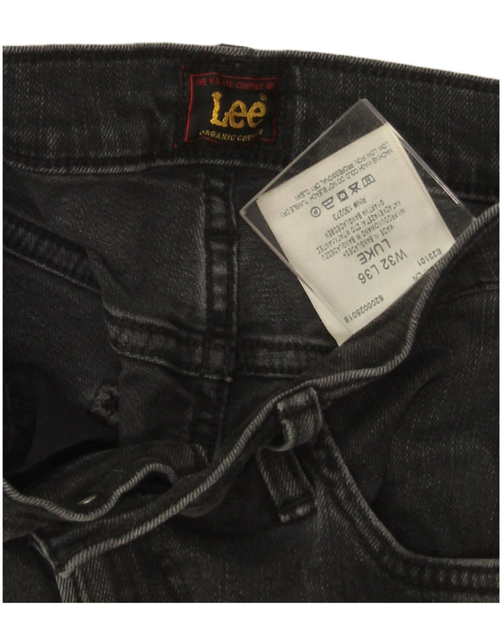 Lee Jeans Luke Slim para Hombre W32 L36 Algodón Gris