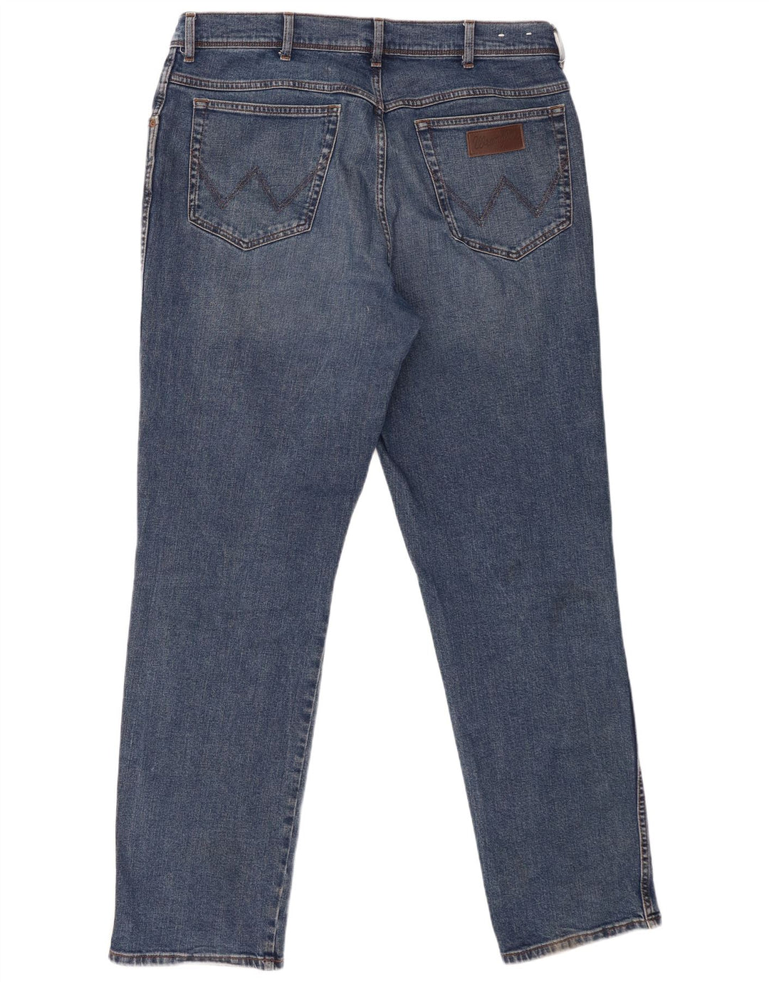 Wrangler Vaqueros rectos para hombre W40 L34 Algodón azul
