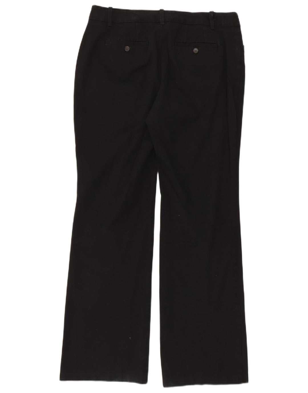 Eddie Bauer Pantalones casuales con corte de bota para mujer US 12 Large W34 L34 Algodón negro
