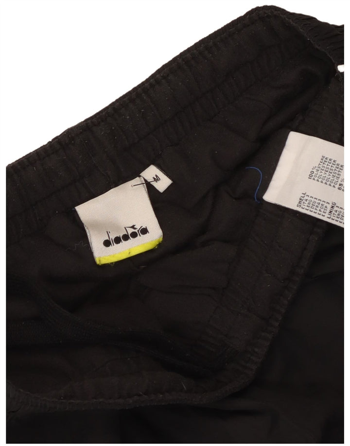 Diadora Pantalón De Chándal Joggers Medium Negro Poliéster Hombre