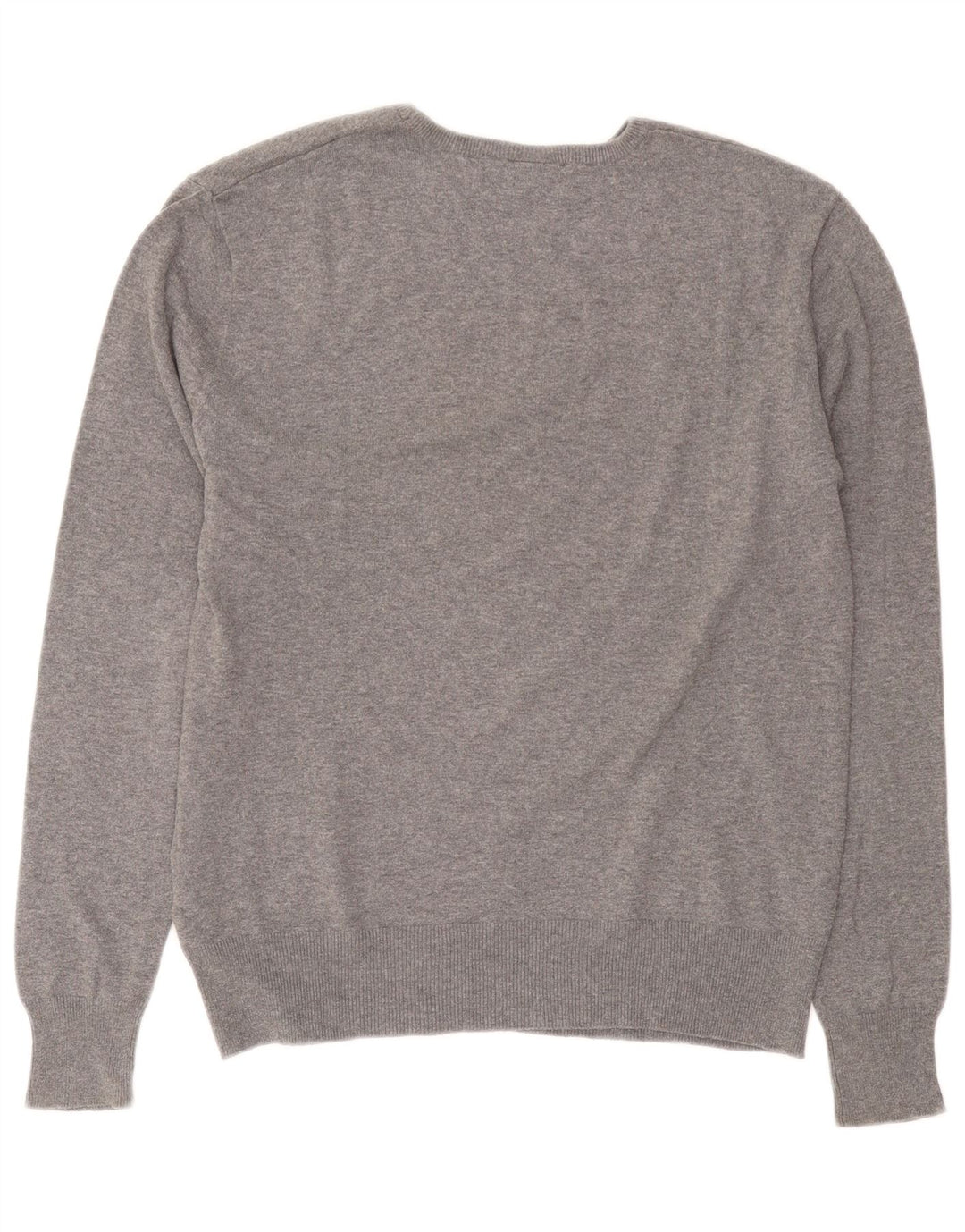 Fila Jersey con cuello barco para hombre, talla pequeña, algodón gris