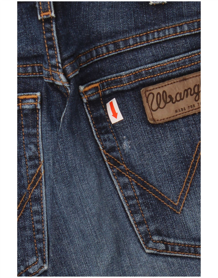 WRANGLER Vaqueros rectos elásticos Texas para hombre W32 L32 Algodón azul