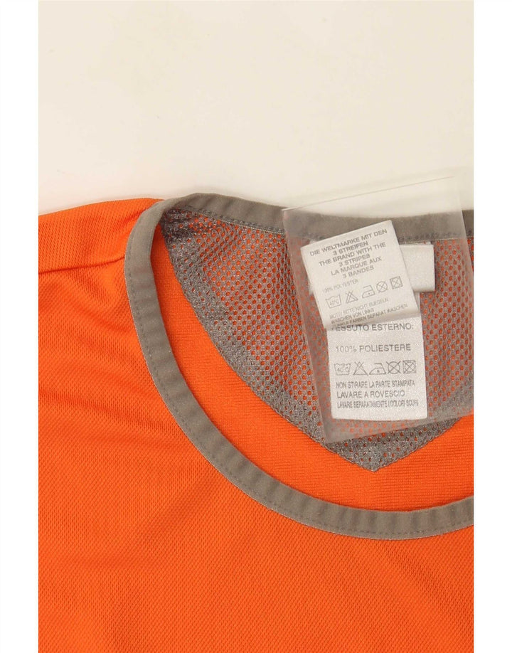 Adidas Hombre Camiseta Top Small Naranja Poliéster