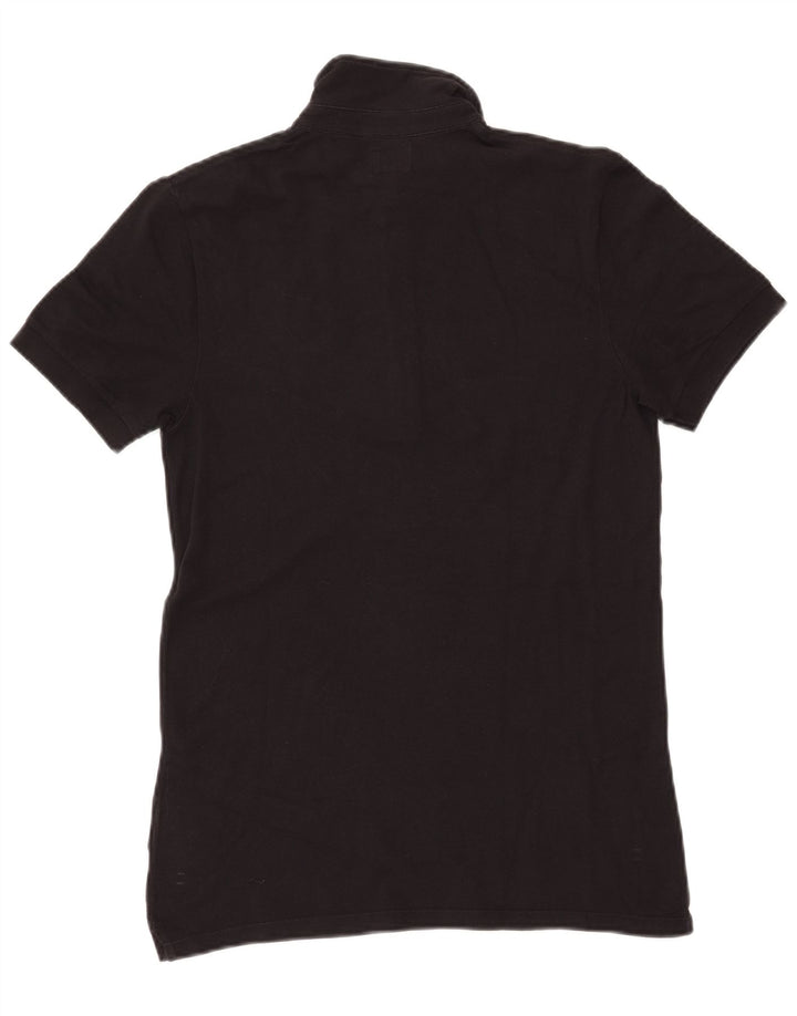 Polo LEE para hombre de algodón negro mediano