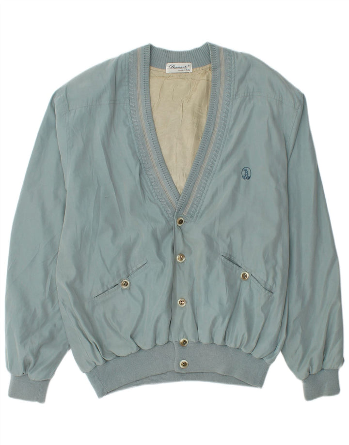 Bramante Chaqueta Bomber para Hombre UK 38 Azul Medio