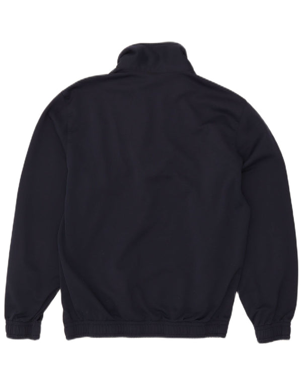 Lotto Hombre Sudadera Con Cuello Y Cremallera Jersey Medium Azul Marino