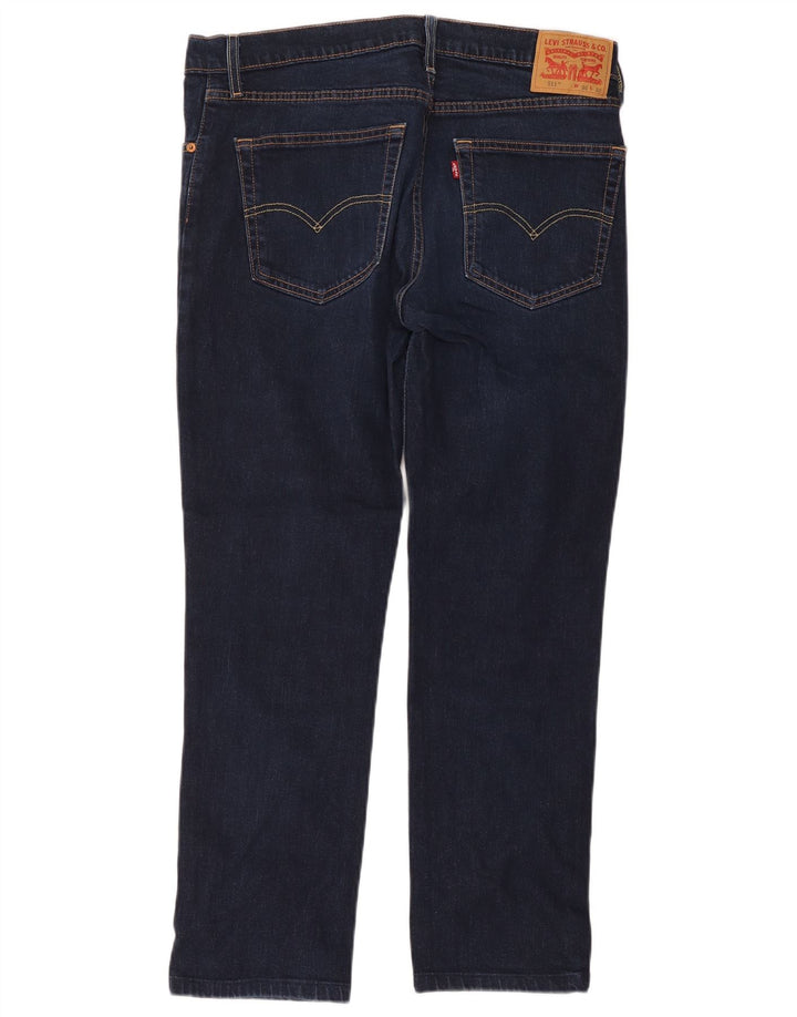 Levi's Hombre 511 Slim Jeans W36 L32 Algodón Azul Marino