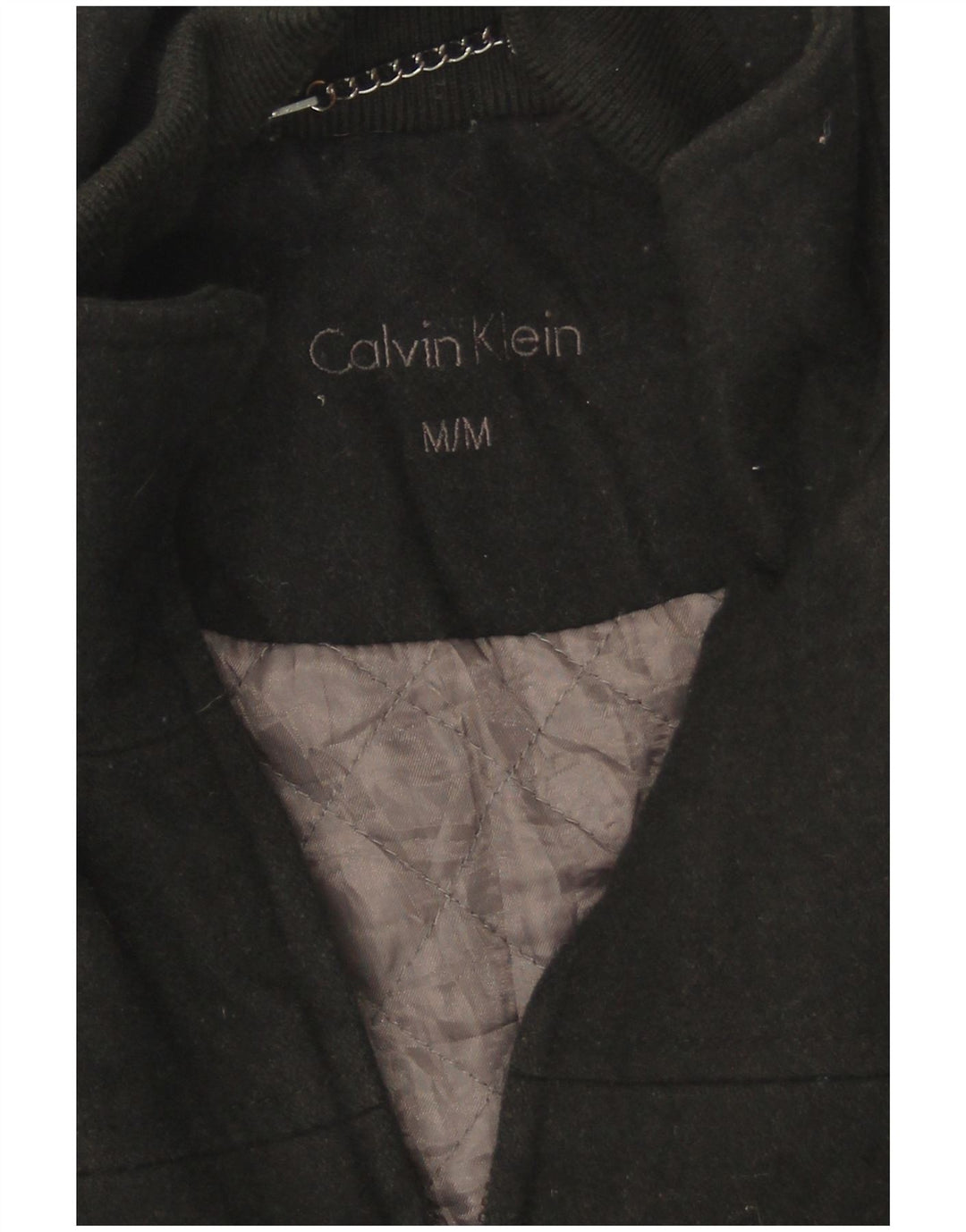 Calvin Klein Chaqueta cortavientos para hombre Reino Unido 38 Mediano Negro