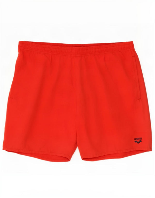 Bañador Corto Mujer Arena 3XL Rojo Poliéster