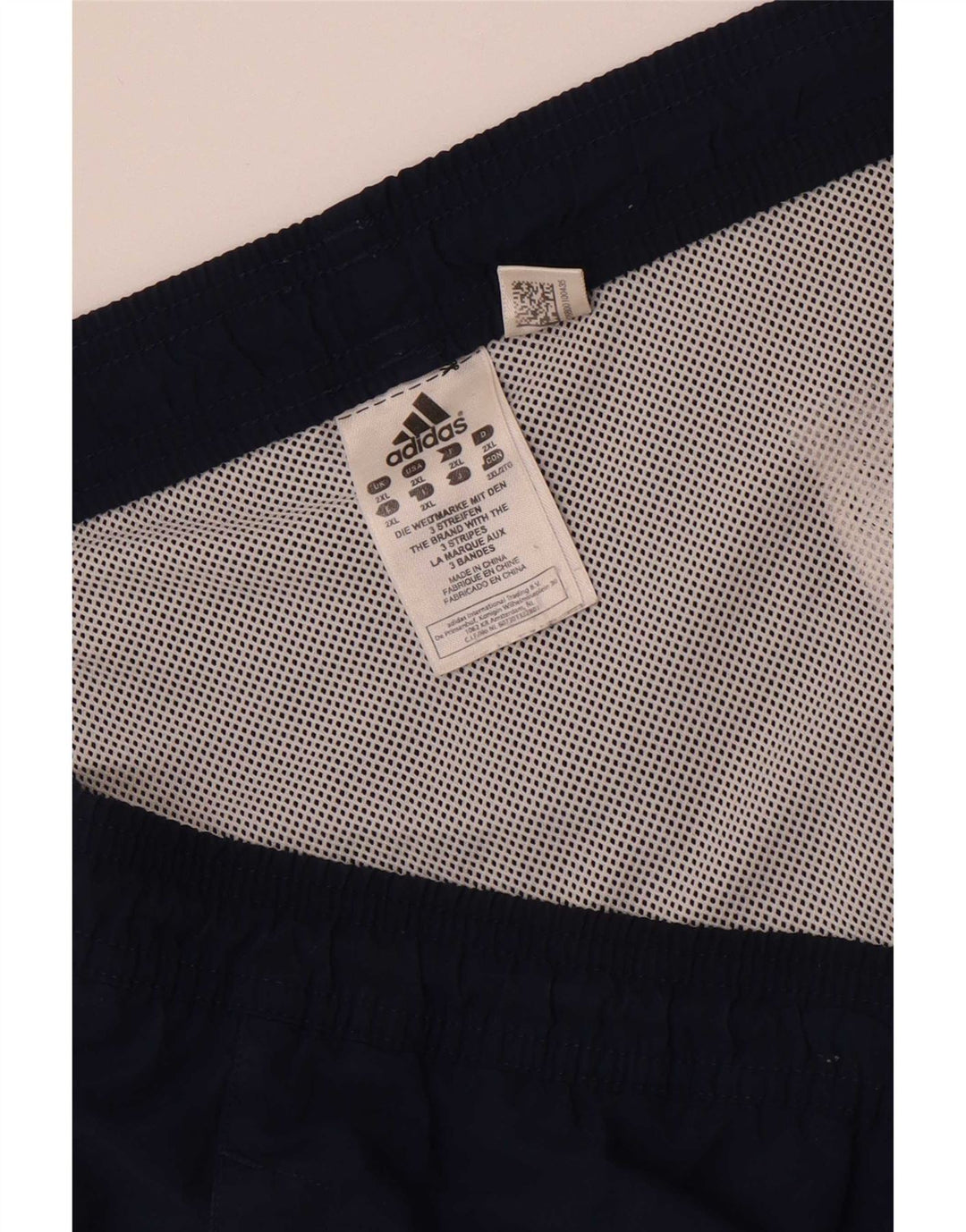 Adidas - Bañador para hombre, talla 2XL, nailon azul marino