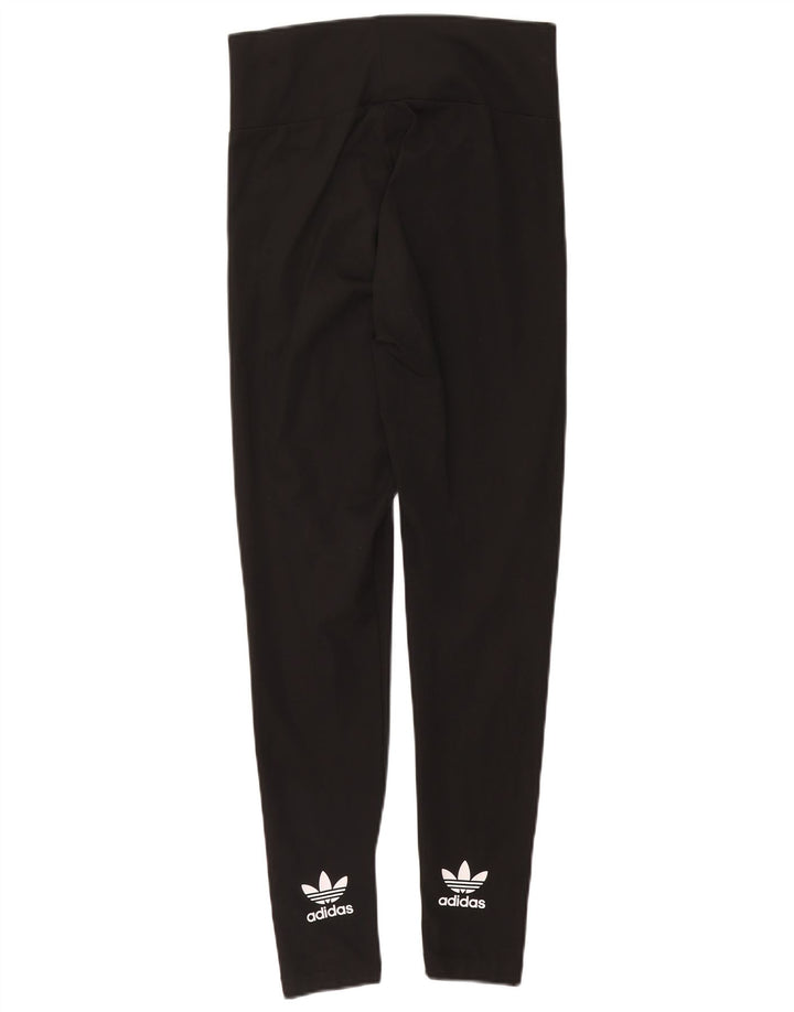 Adidas Leggings gráficos para mujer UK 44 Grande Poliéster negro