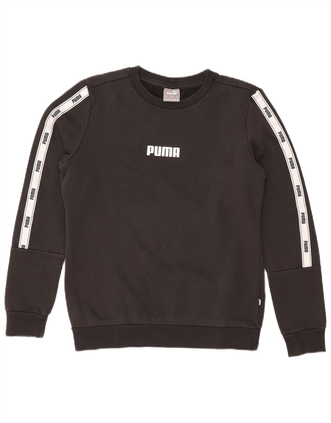 PUMA Sudadera gráfica para mujer Jumper UK 10 Small Black