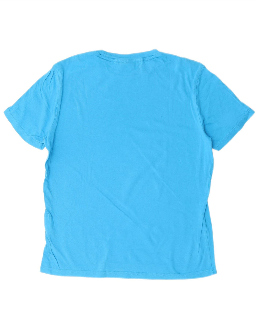 Champion Camiseta Hombre Top Small Azul Algodón