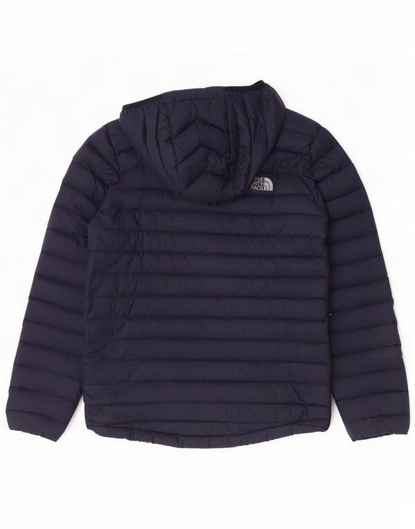 Chaqueta acolchada con capucha The North Face para niños 11-12 años Grande Azul marino Nylon