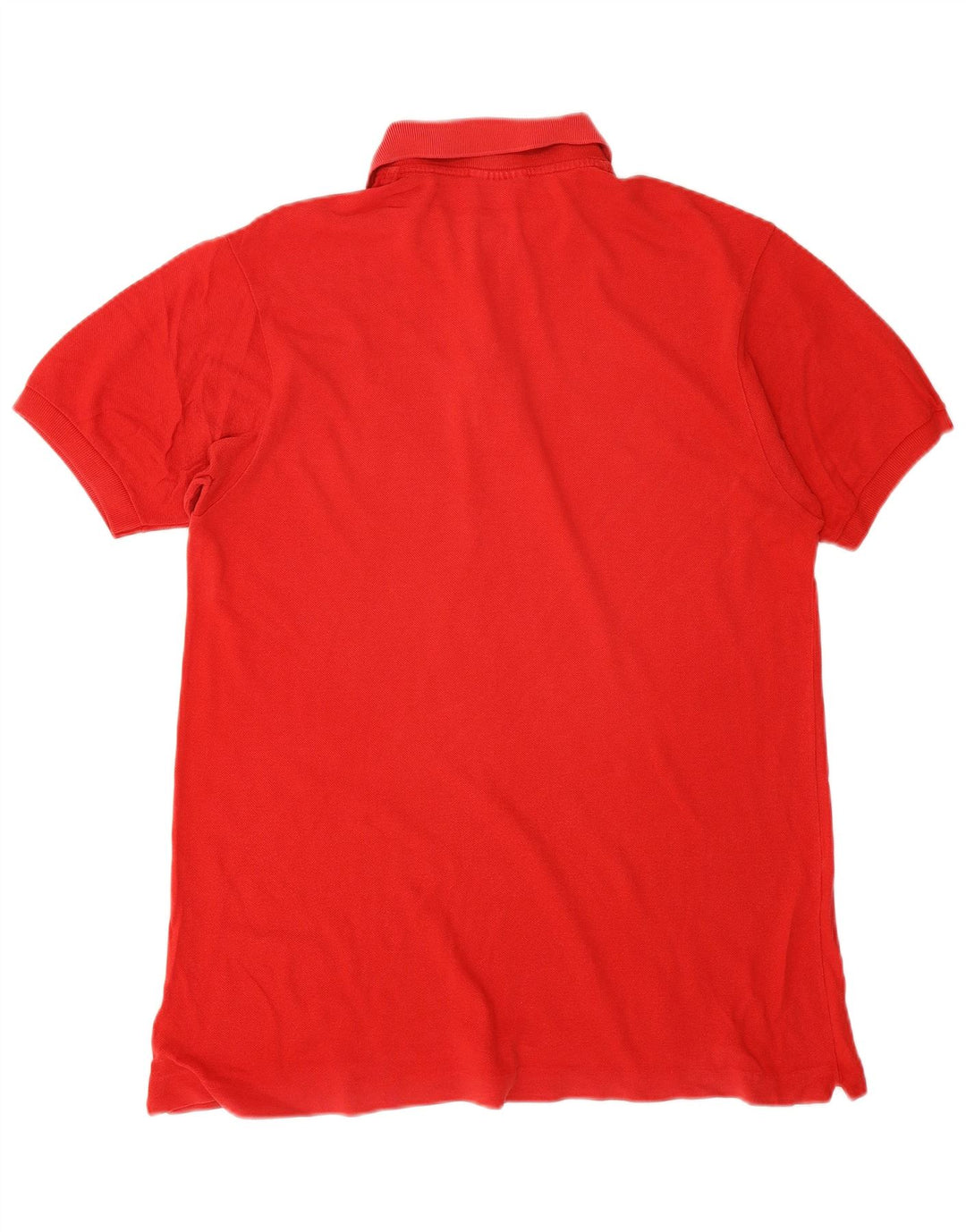Polo Lacoste para hombre talla 5 grande algodón rojo