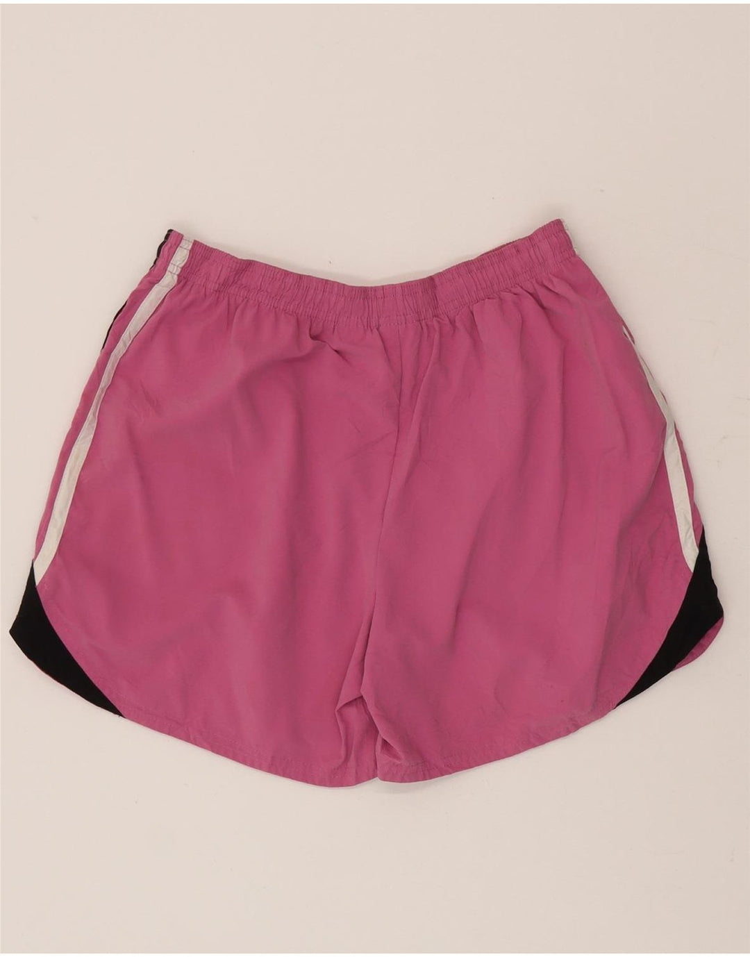 Pantalones cortos deportivos Nike para mujer US 8/10 Rosa medio Colorblock Poliéster