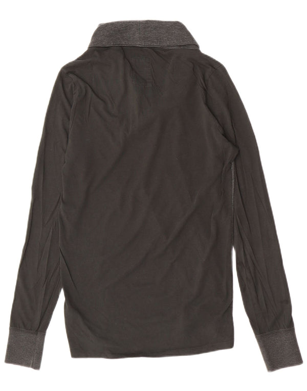 G-Star Hombre Top Manga Larga Algodón Moteado Gris Pequeño