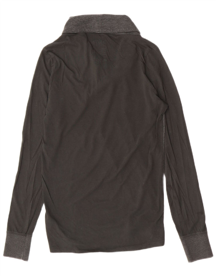 G-Star Hombre Top Manga Larga Algodón Moteado Gris Pequeño