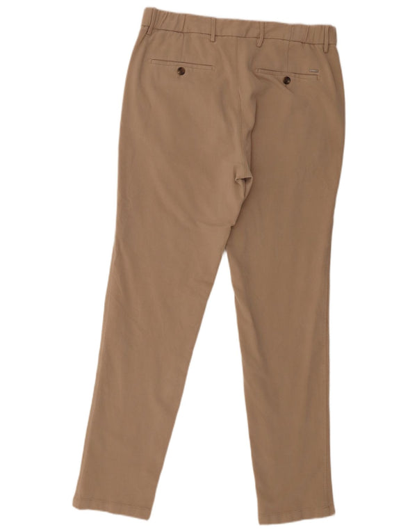 Massimo Dutti Pantalón Chino Slim Hombre EU 40 Medium W31 L30 Beige
