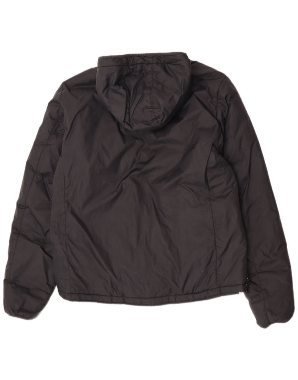 Mistral Chaqueta Cortavientos Reversible con Capucha para Hombre UK 42 XL Poliamida Negra