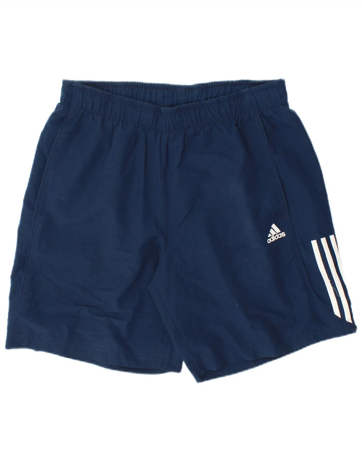 Adidas Mens Climalite Sport Shorts Medio Azul Marino Poliéster