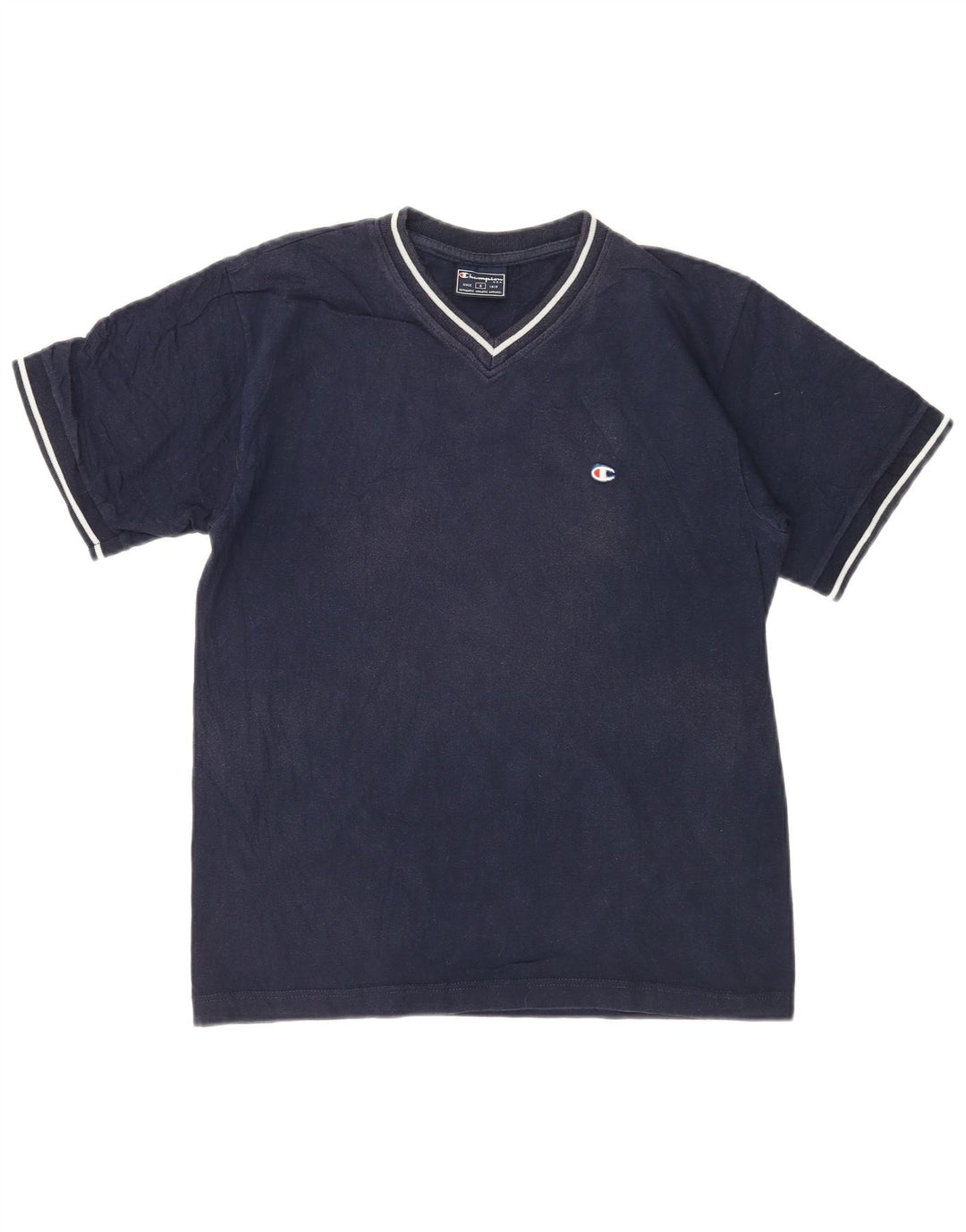 Champion Camiseta para hombre Top Small Azul marino