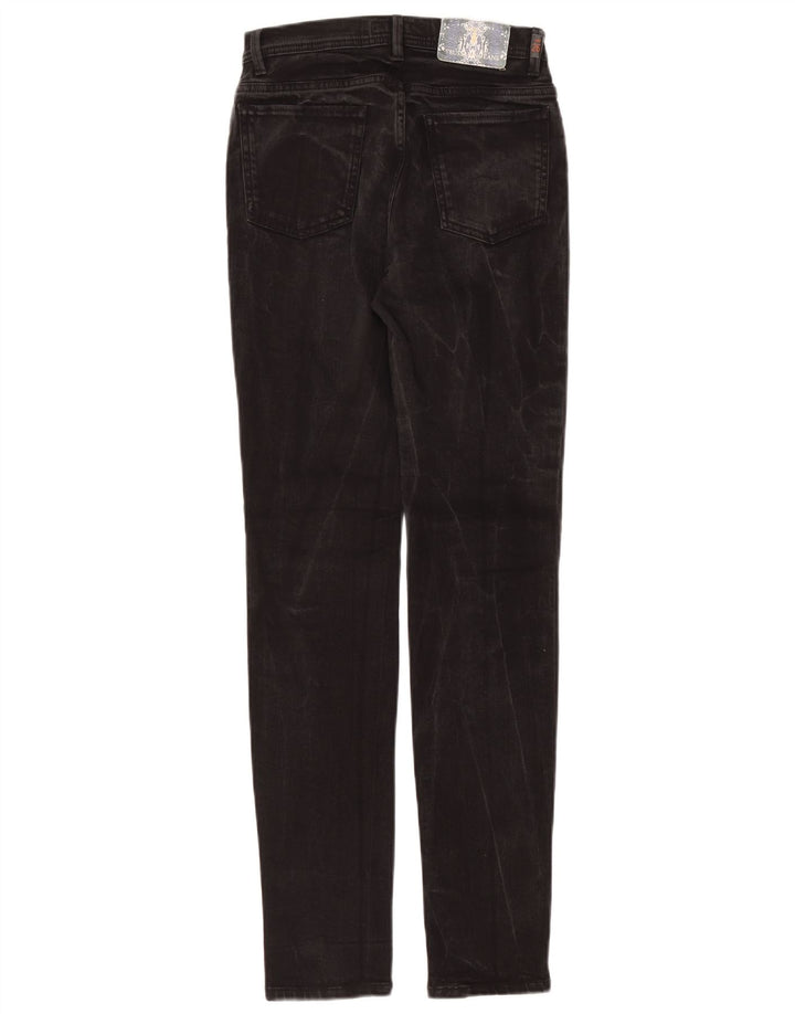 Vaqueros Trussardi Mujer Rectos W26 L31 Negro Algodón