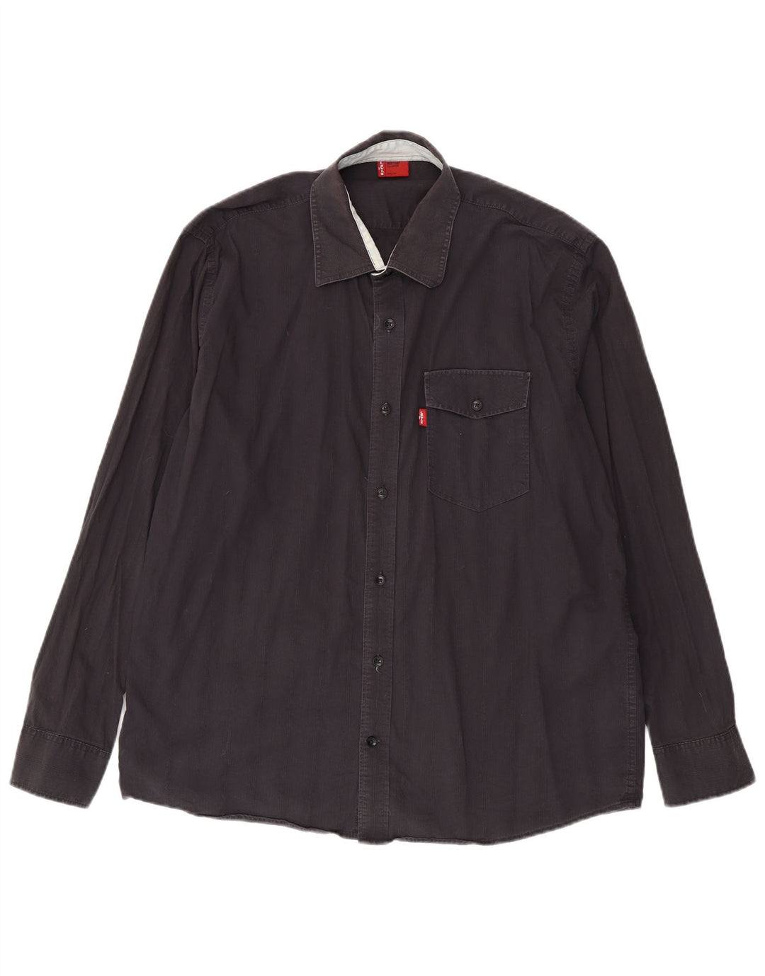 Camisa Levi's Hombre XL Gris Algodón