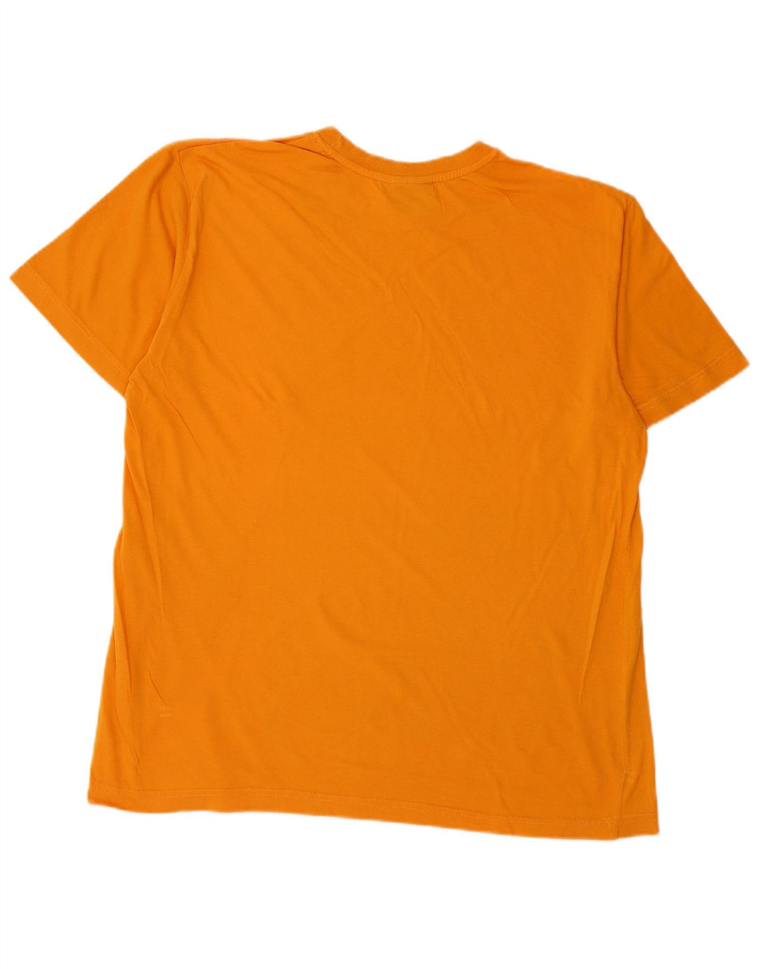 DIADORA Hombre Camiseta Gráfica Top Grande Naranja Algodón
