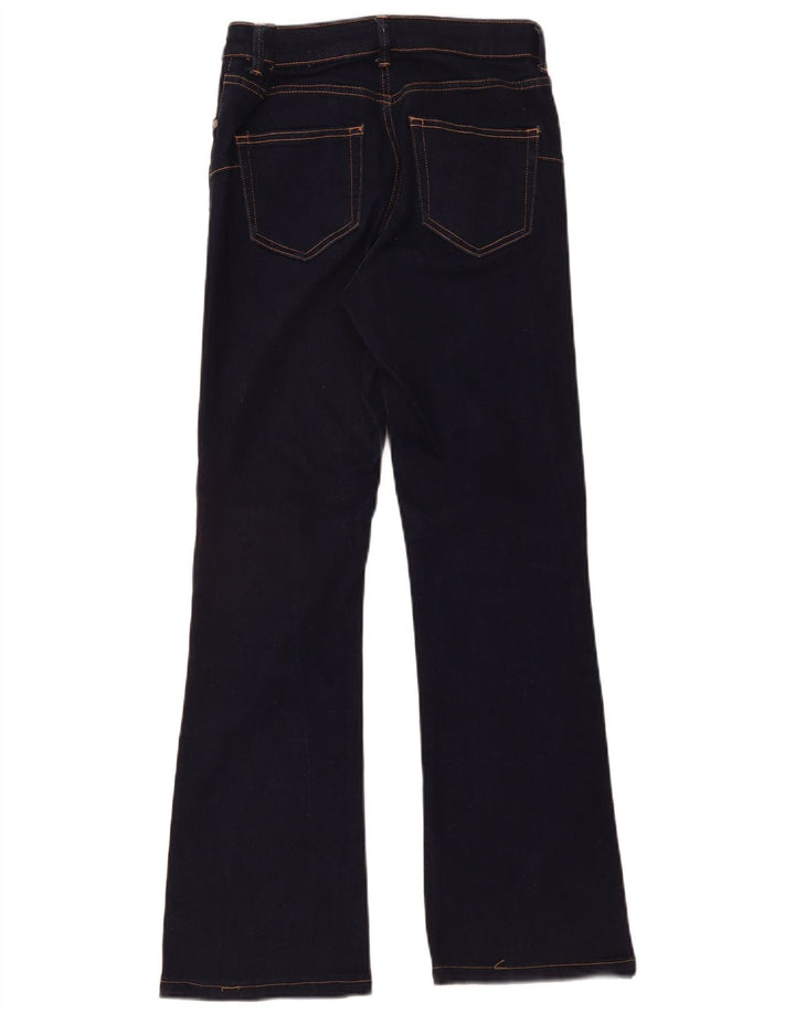 Zara Jeans Acampanados Para Mujer EU 38 Small W28 L29 Azul Marino