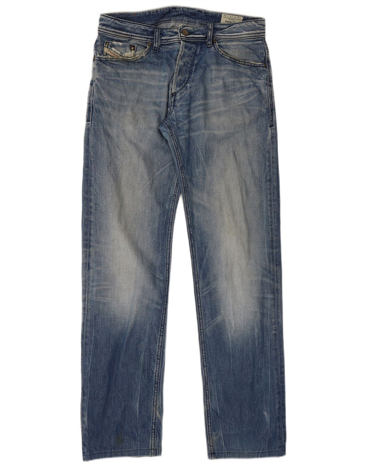 Diesel Hombre Koolter Vaqueros Rectos W33 L34 Algodón Azul