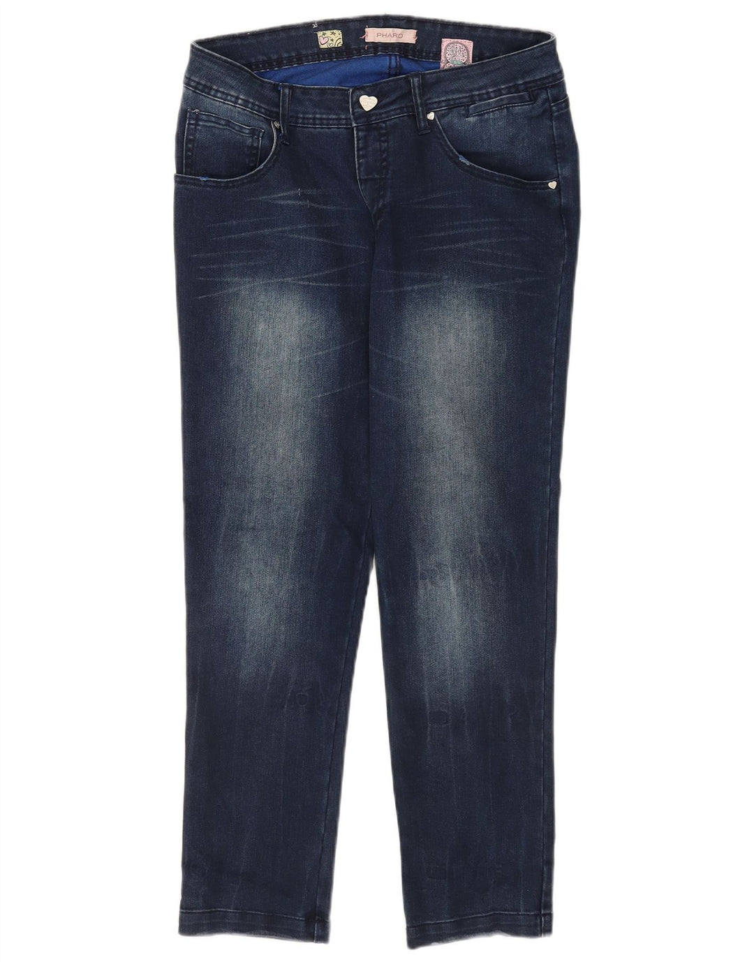 Vaqueros sueltos para mujer Phard talla 30W30 L27 azul