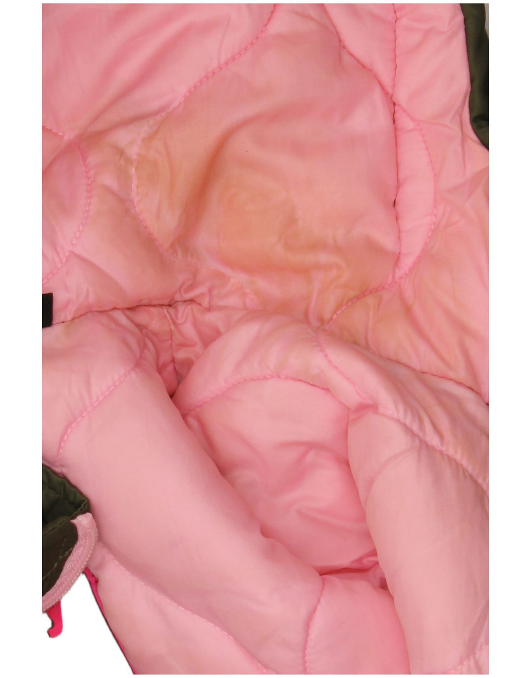 SUPERDRY Chaqueta parka con capucha para mujer UK 44 Medium Khaki Nylon