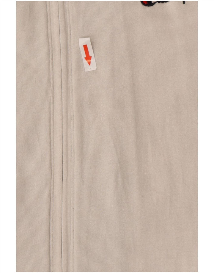 Champion Chaqueta de chándal para hombre, talla grande, color blanco