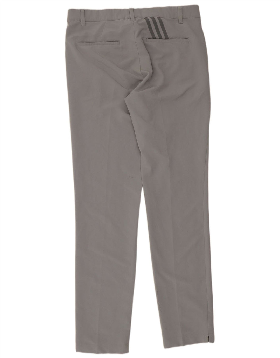 Pantalón Chino Slim Adidas Mujer W32 L34 Poliéster Gris