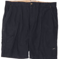 Brugi Pantalones cortos cargo para hombre 2XL W44 Algodón azul marino