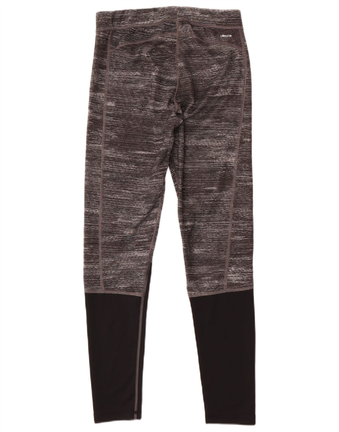 Leggings Adidas Tech Fit para mujer Reino Unido 12/14 Gris medio Poliéster con bloques de color