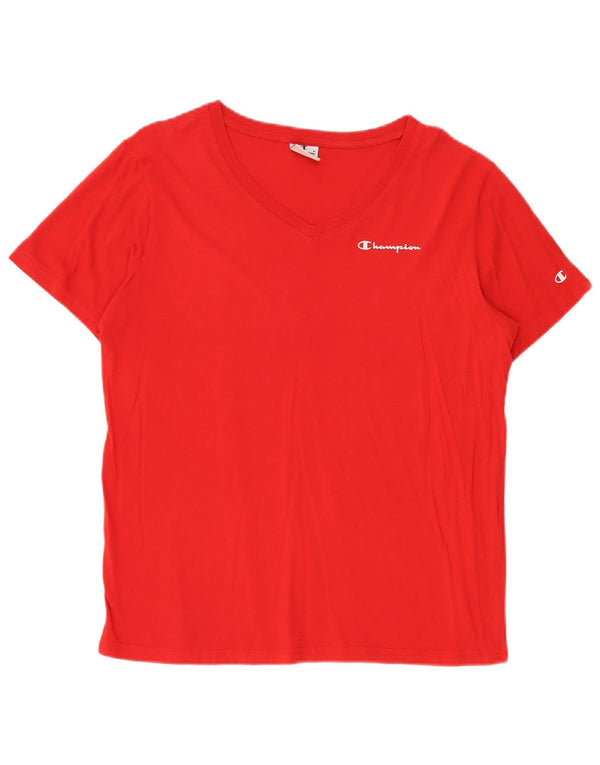 CHAMPION Camiseta para mujer Top UK 20 2XL Rojo