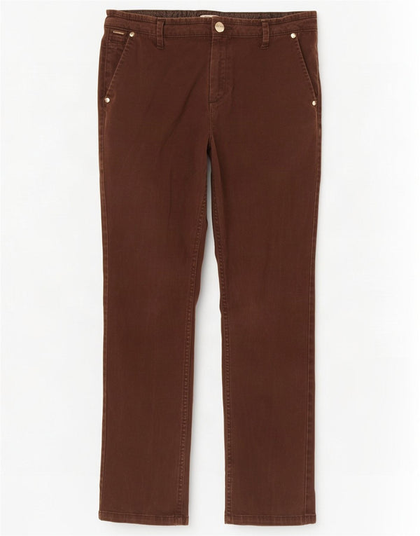 Marks & Spencer Pantalón chino Per Una para mujer UK 40 Large W32 L27 Marrón