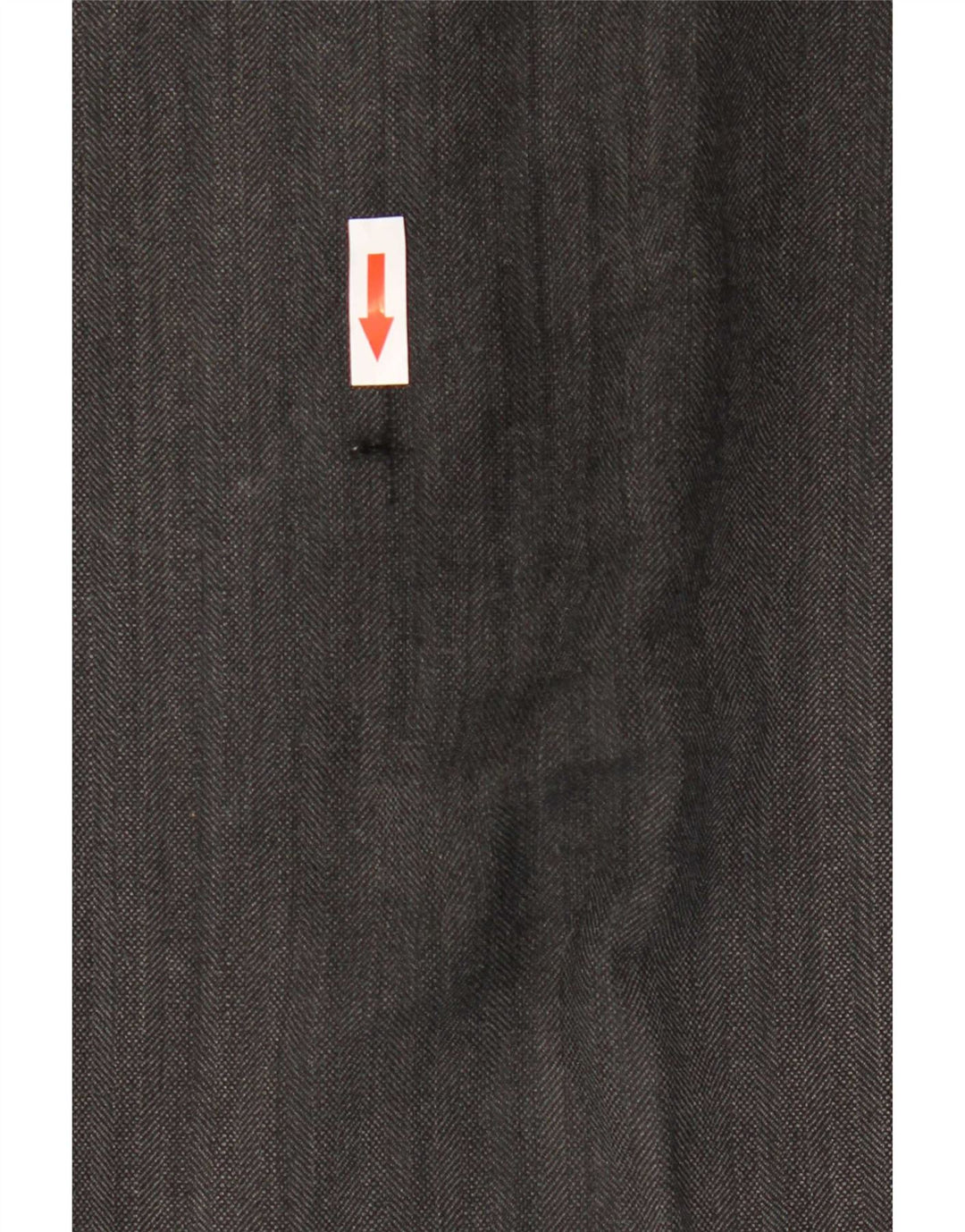 Marks & Spencer Pantalón de traje recto para hombre W36 L31 Poliéster negro