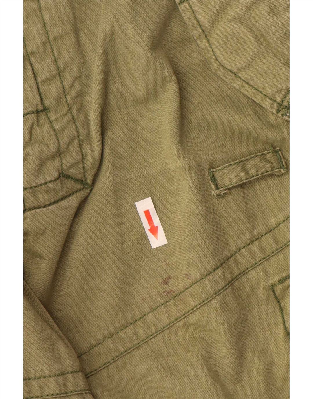 Superdry Shorts Cargo Para Hombre 2XL W40 Algodón Caqui