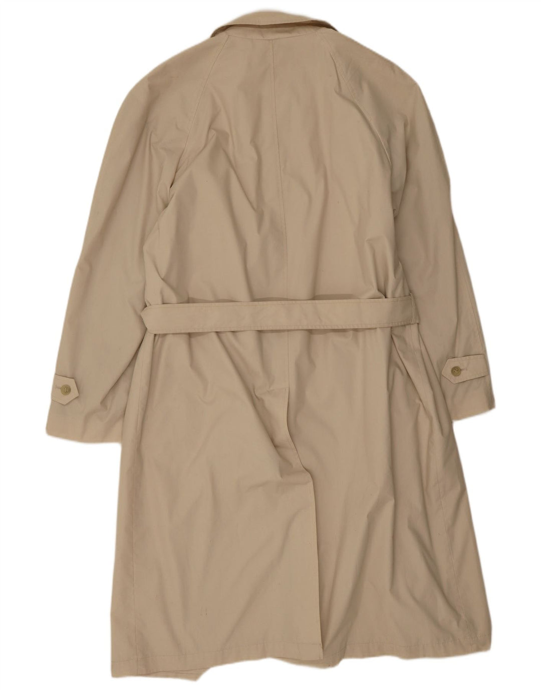 Vintage hombres impermeable Reino Unido 40 grande beige
