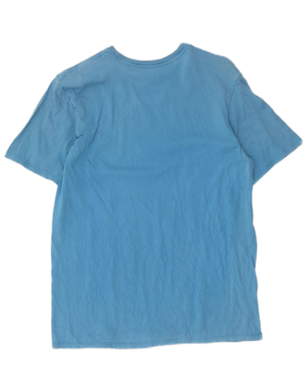 Nike Camiseta con gráfico de corte atlético para hombre Azul medio