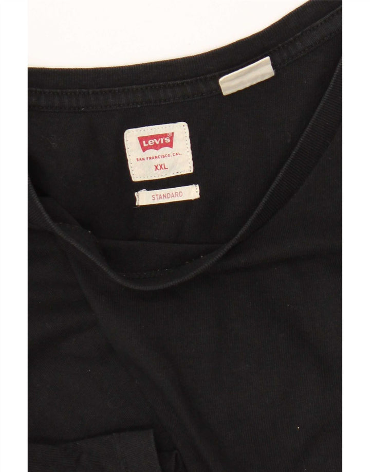 Levi's Camiseta Regular Fit para Mujer 2XL Negro