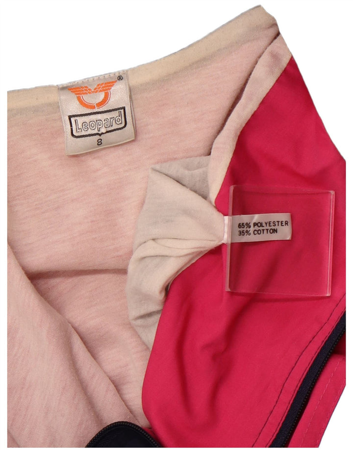 LEOPARD Chaqueta superior de chándal para hombre XL Azul marino Colorblock Poliéster