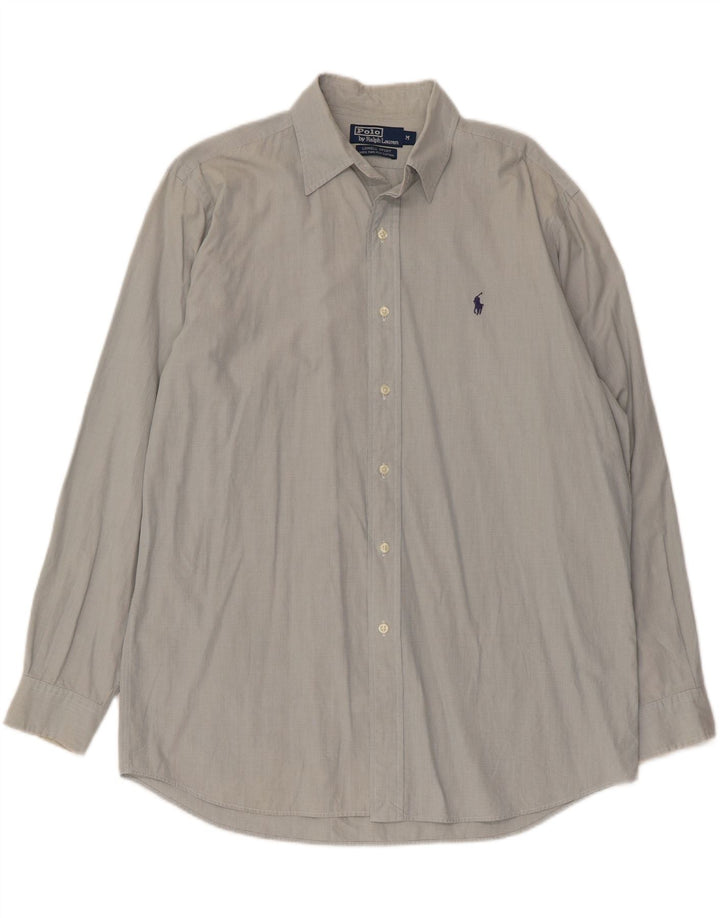 Polo Ralph Lauren Camisa Lowell para hombre de algodón a cuadros gris medio