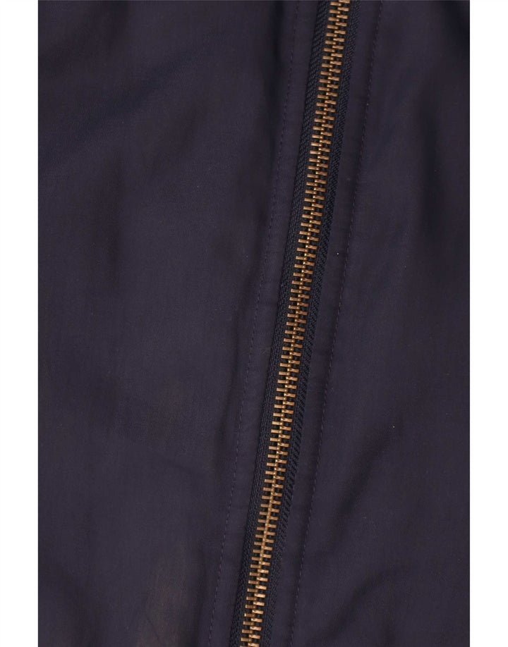 Jack Wills Chaqueta Bomber para Hombre UK 38 Medium Azul Marino Nylon